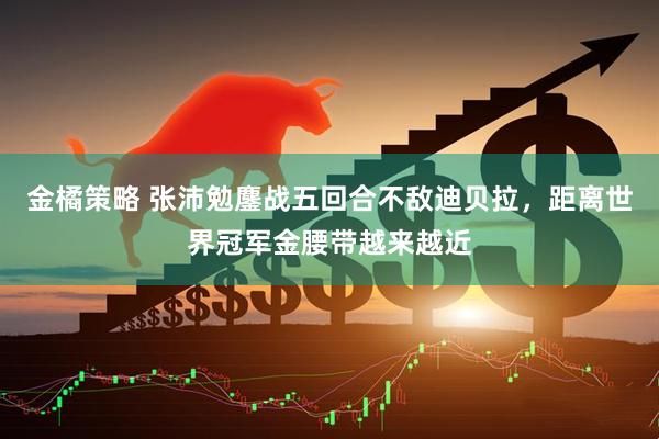 金橘策略 张沛勉鏖战五回合不敌迪贝拉，距离世界冠军金腰带越来越近